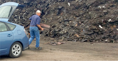 Shingle Drop off